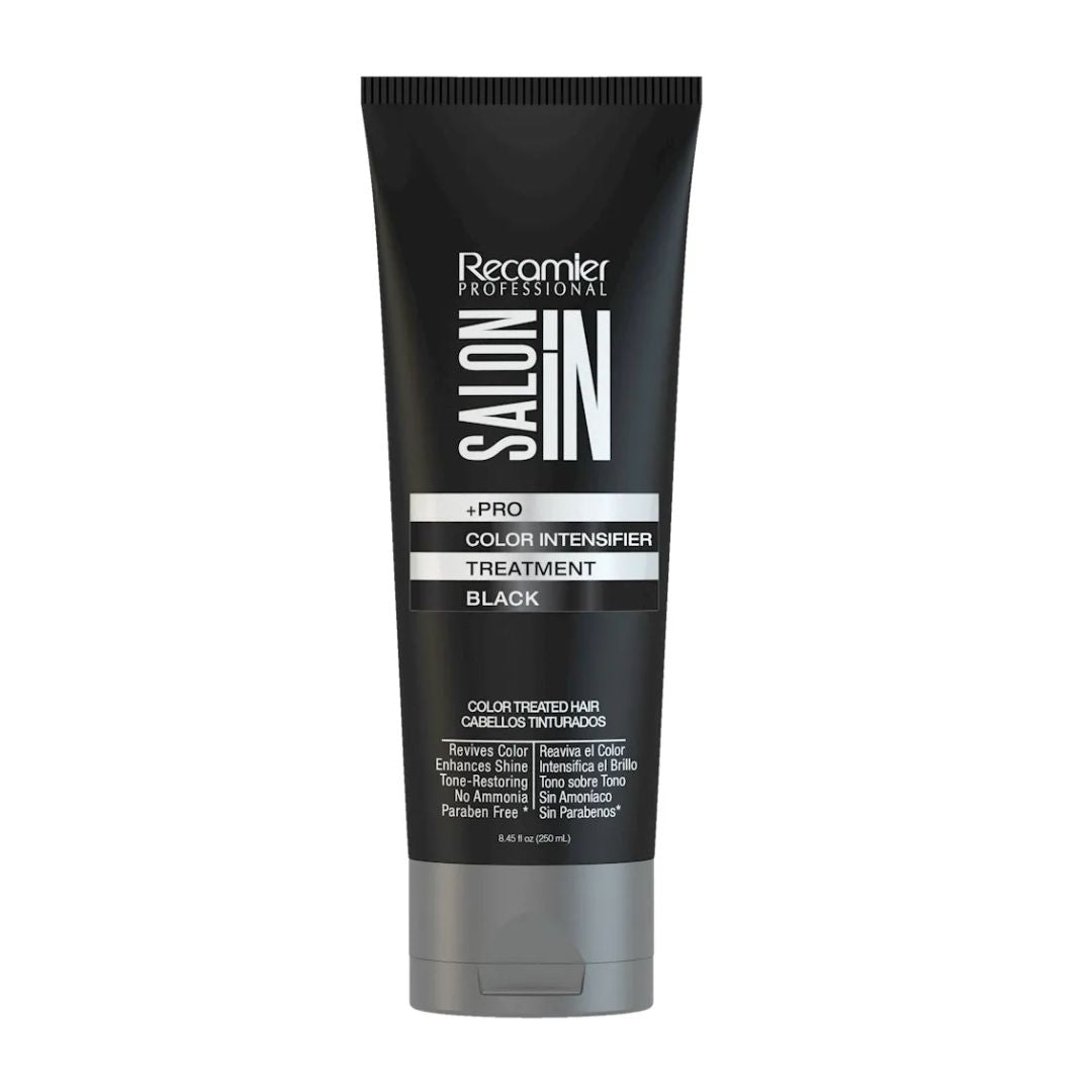 SALON IN PRO COLOR INTENSIFIER TREATMENT BLACK 250 ML RECAMIER